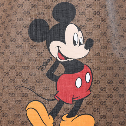 Gucci X DISNEY Mini Vintage GG Supreme Monogram Bucket Bag Beige Vintage Sun Oil 9 of 11