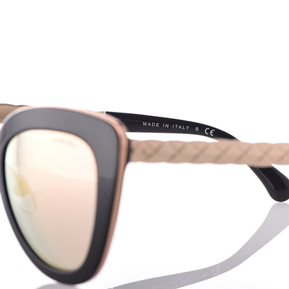 Chanel Cat Eye Quilted Sunglasses 5368 Black Pink 7 of 11