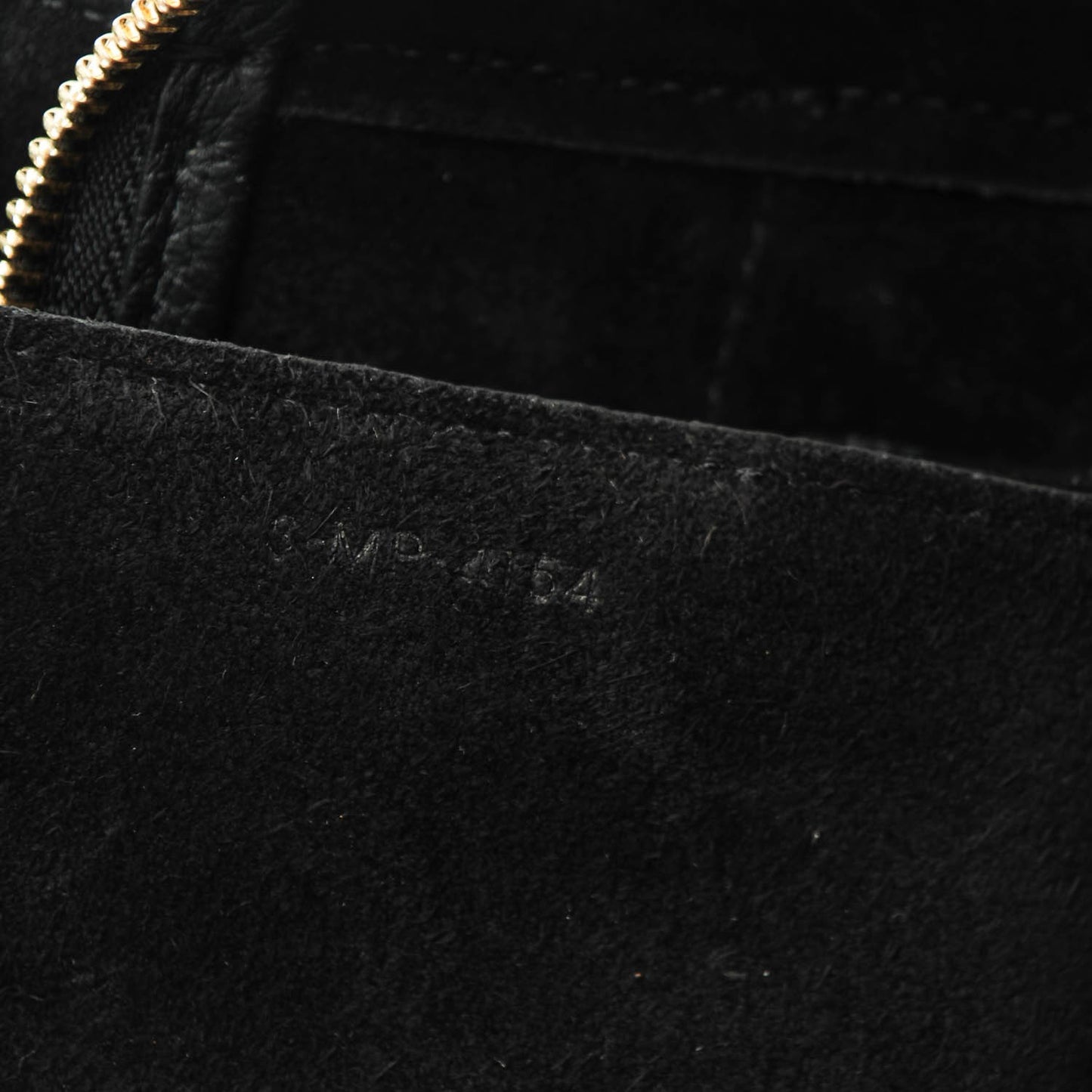 Drummed Calfskin Small Belt Bag Black