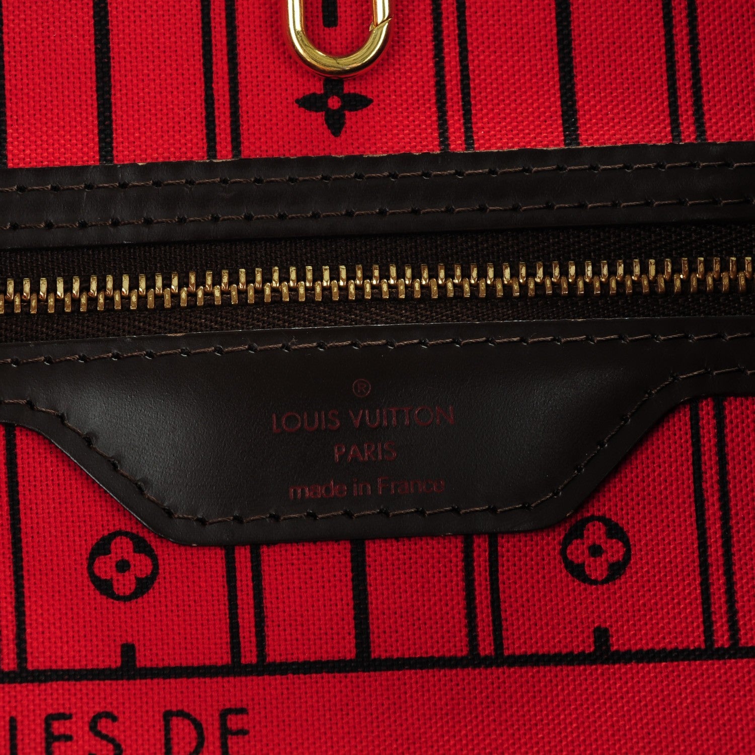 Louis Vuitton Damier Ebene Neverfull GM 6 of 7