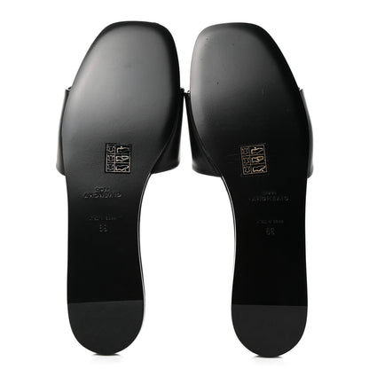 Givenchy Lambskin 4G Flat Sandals 39 Black 5 of 9