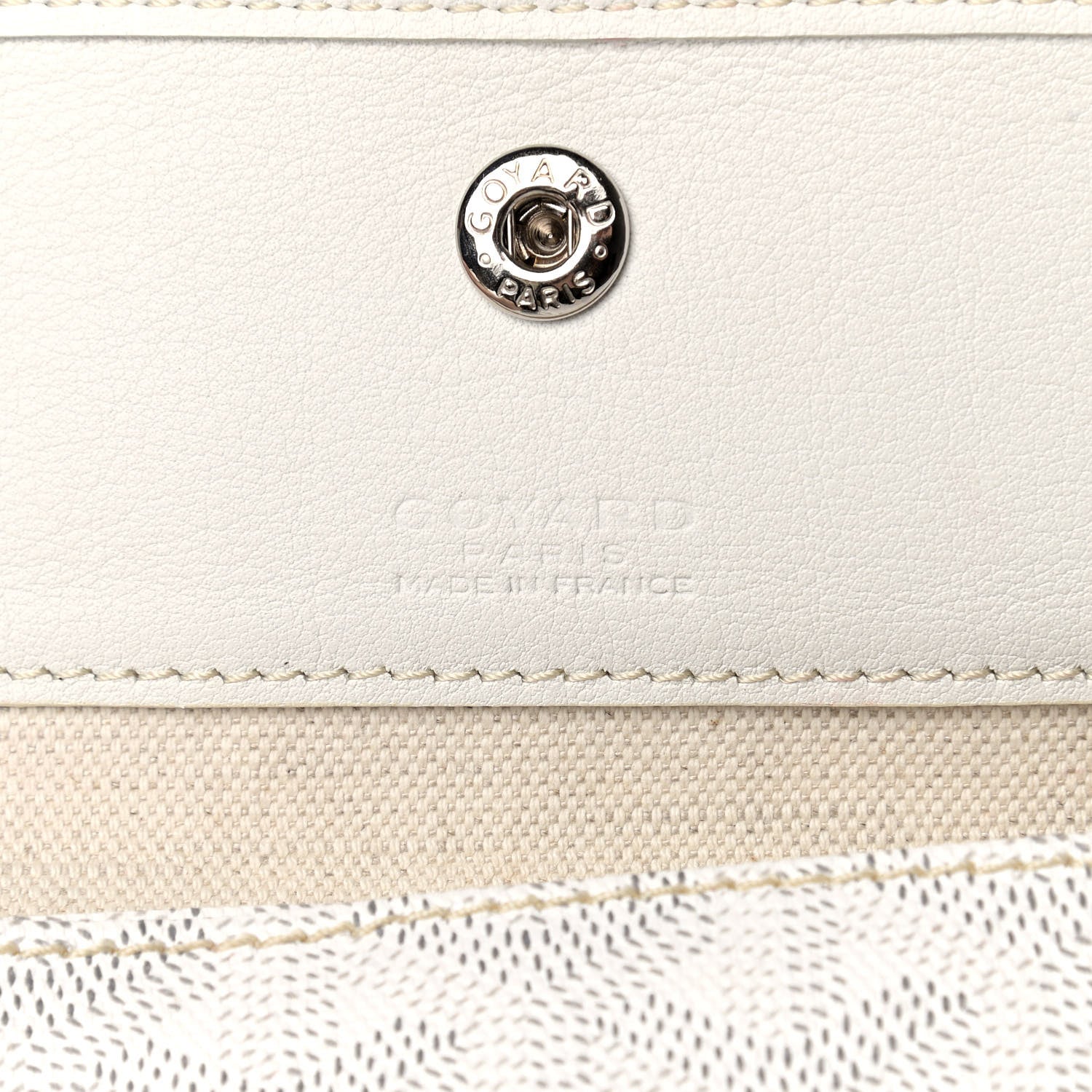 Goyard Goyardine Saint Louis PM White 11 of 26
