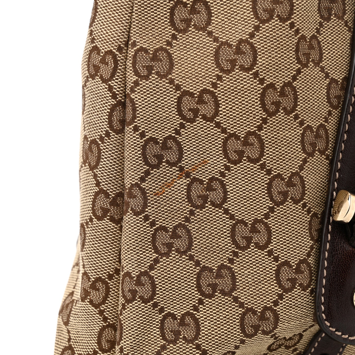 Monogram Small Pelham Shoulder Bag Dark Brown