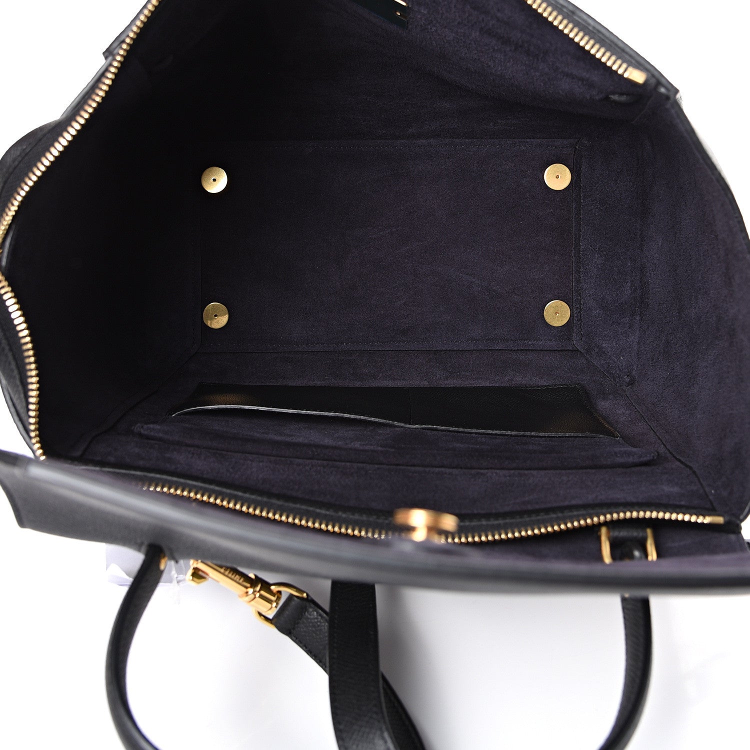 Celine Grained Calfskin Mini Belt Bag Black 4 of 10