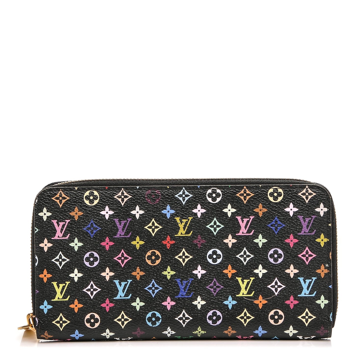 Monogram Multicolor Zippy Wallet Black Grenade