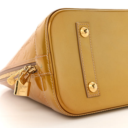 Louis Vuitton Vernis Alma PM Beige Poudre 9 of 15