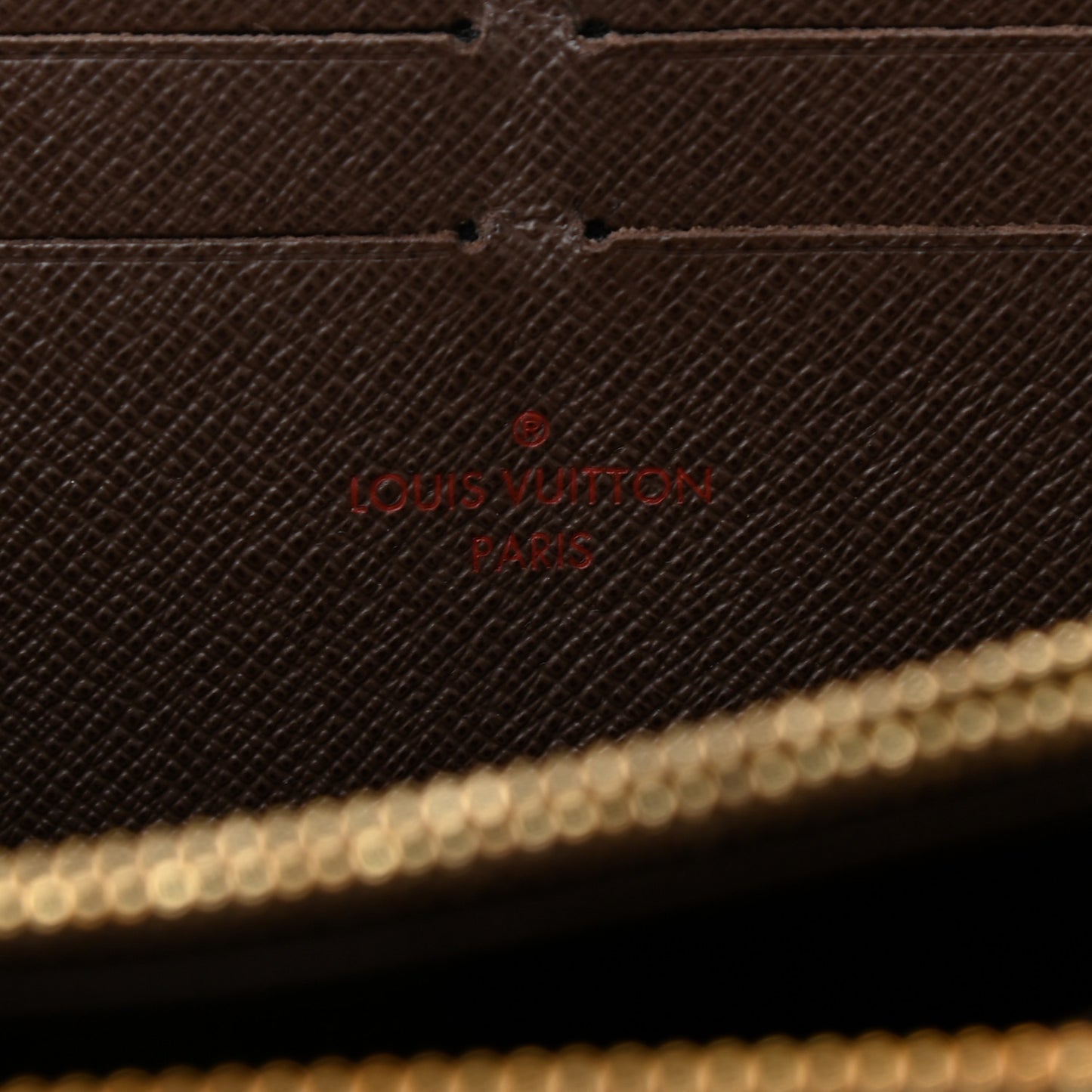 Damier Ebene Zippy Wallet