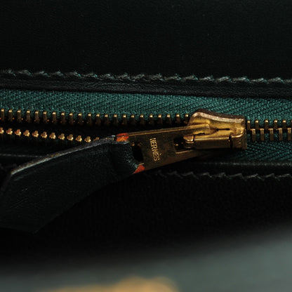 Hermes Box Kelly Sellier 32 Vert Fonce 24 of 28