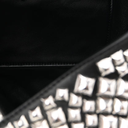 Alexander Wang Sheepskin Studded Small Spike Hobo Black 5 of 9