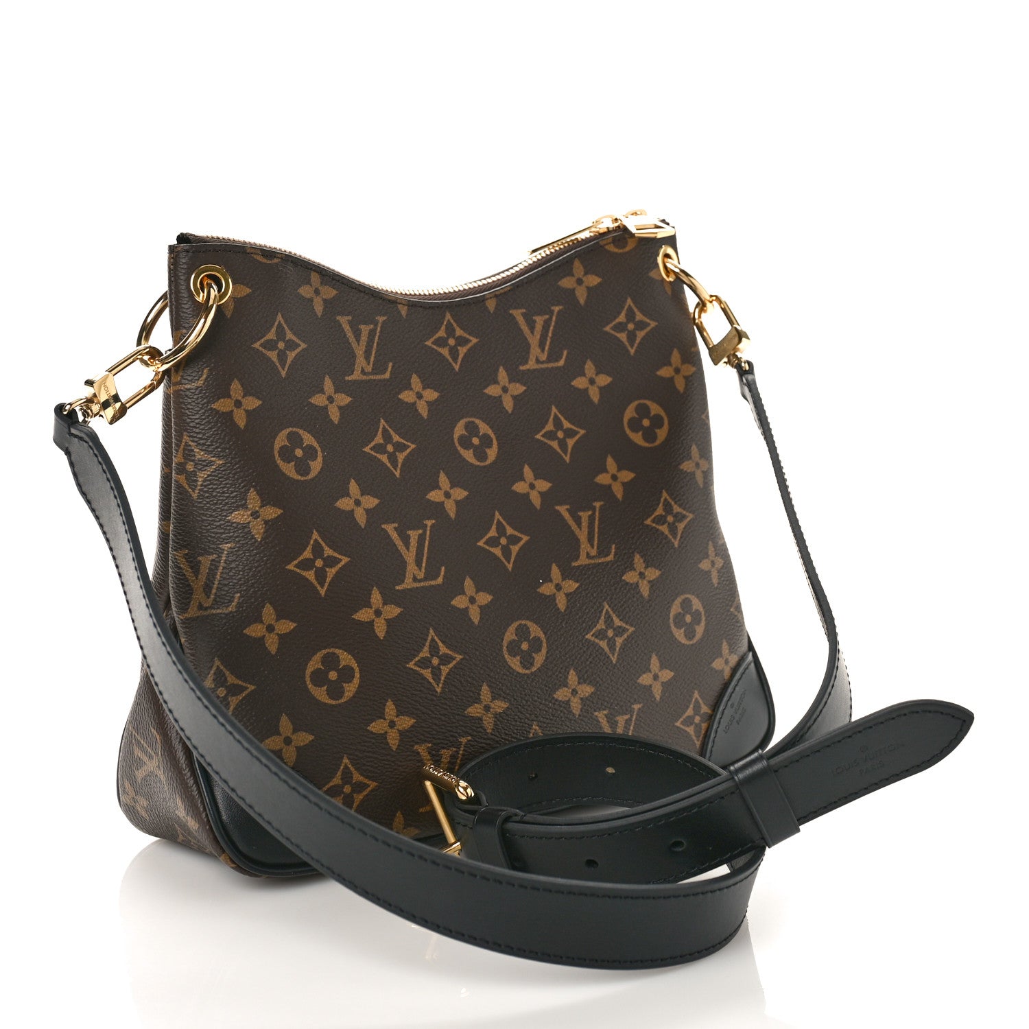 Louis Vuitton Monogram Odeon PM Black 3 of 7