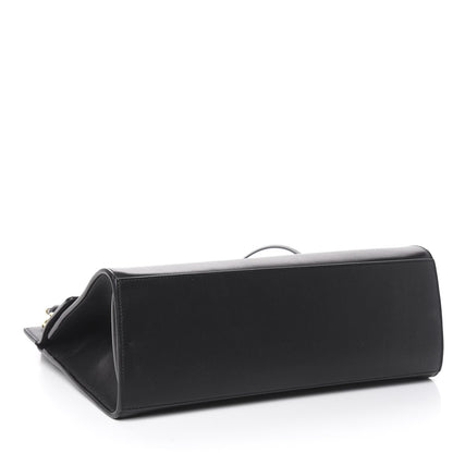 Givenchy Calfskin Large Whip Top Handle Shoulder Bag Black 4 of 13