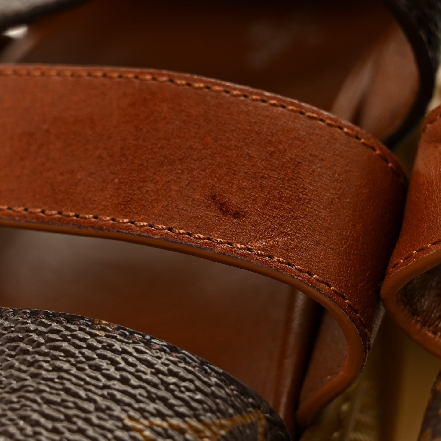 Calfskin Monogram LV Archlight Sandal 41 Gold