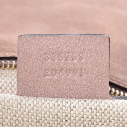 Gucci Soft Patent Medium Soho Clutch Dark Cipria 9 of 15