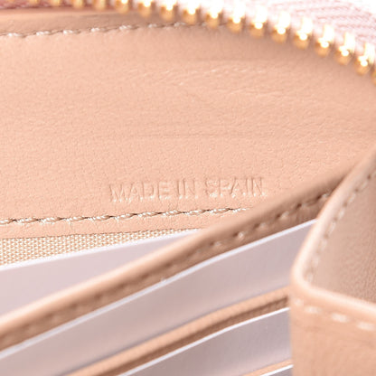 Chloe Grained Lambskin Drew Long Wallet with Flap Cement Pink 7 of 9