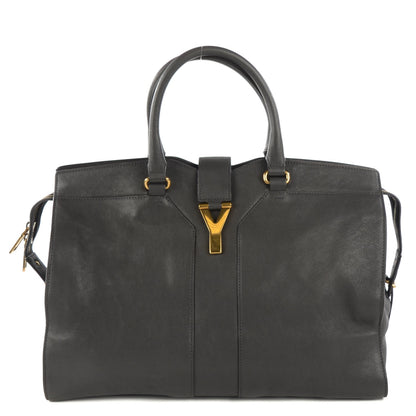 Saint Laurent Sheepskin Large Cabas ChYc Grey 1 of 7