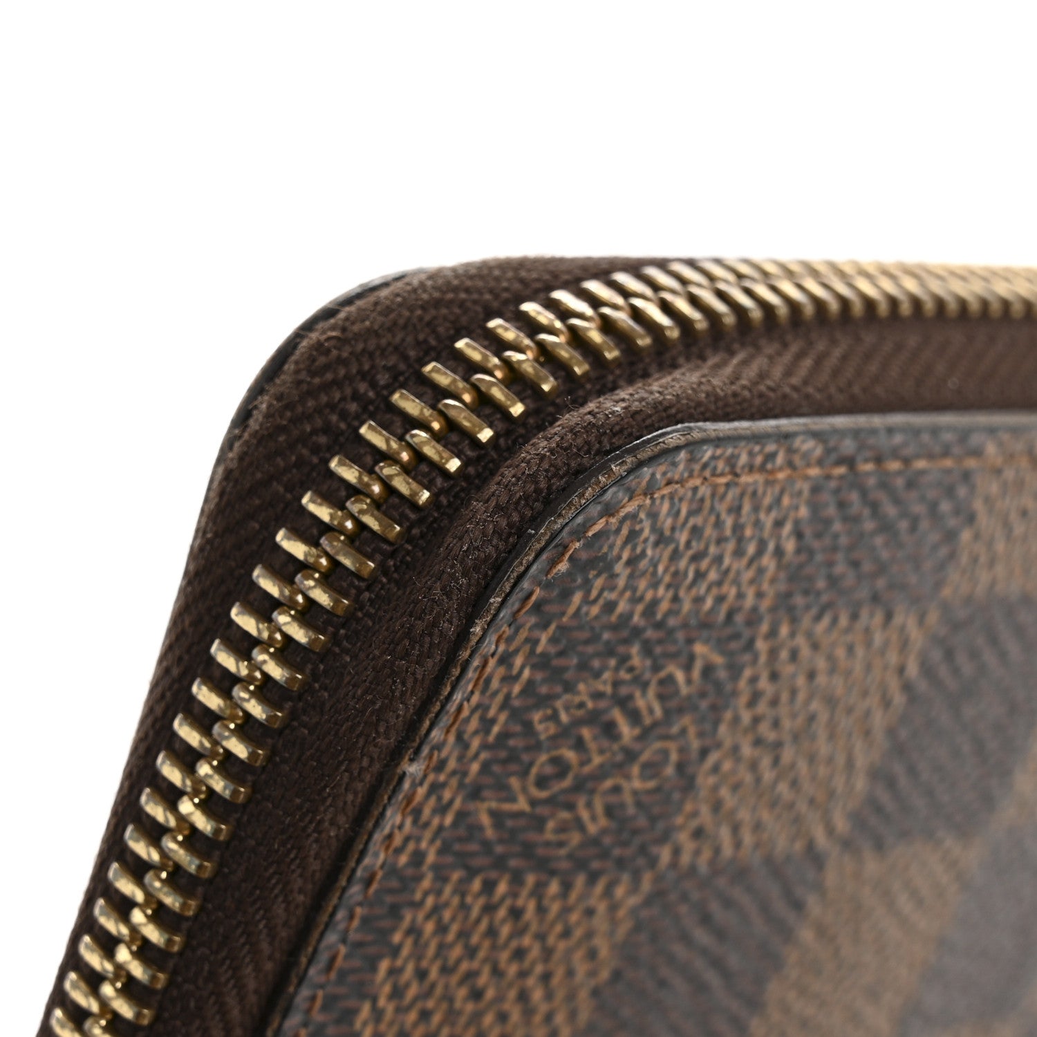 Louis Vuitton Damier Ebene Zippy Compact Wallet 11 of 13