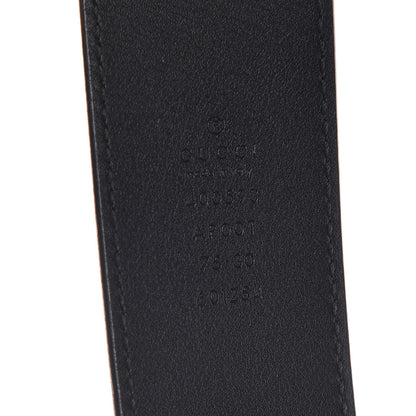 Gucci Calfskin Double G 40mm Belt 75 30 Black 4 of 7