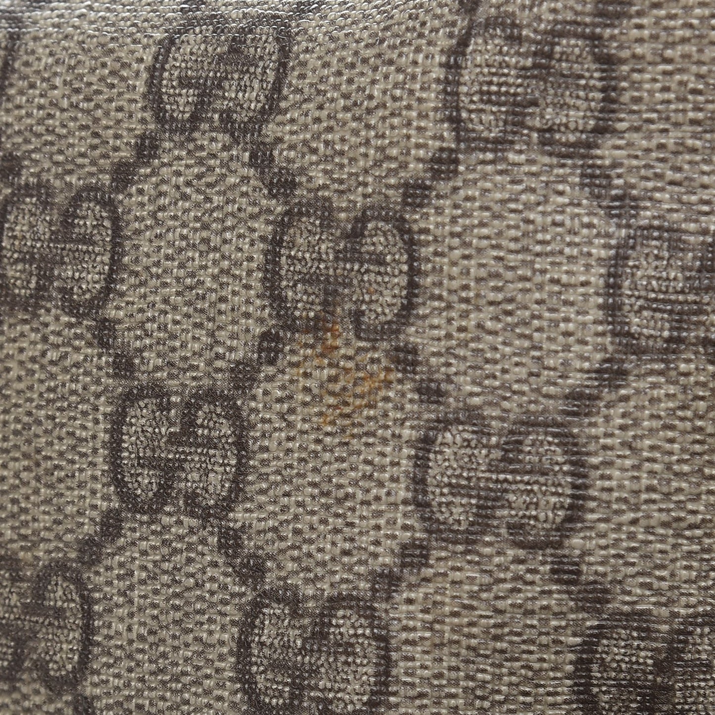 GG Plus Monogram Web Tote Dark Brown