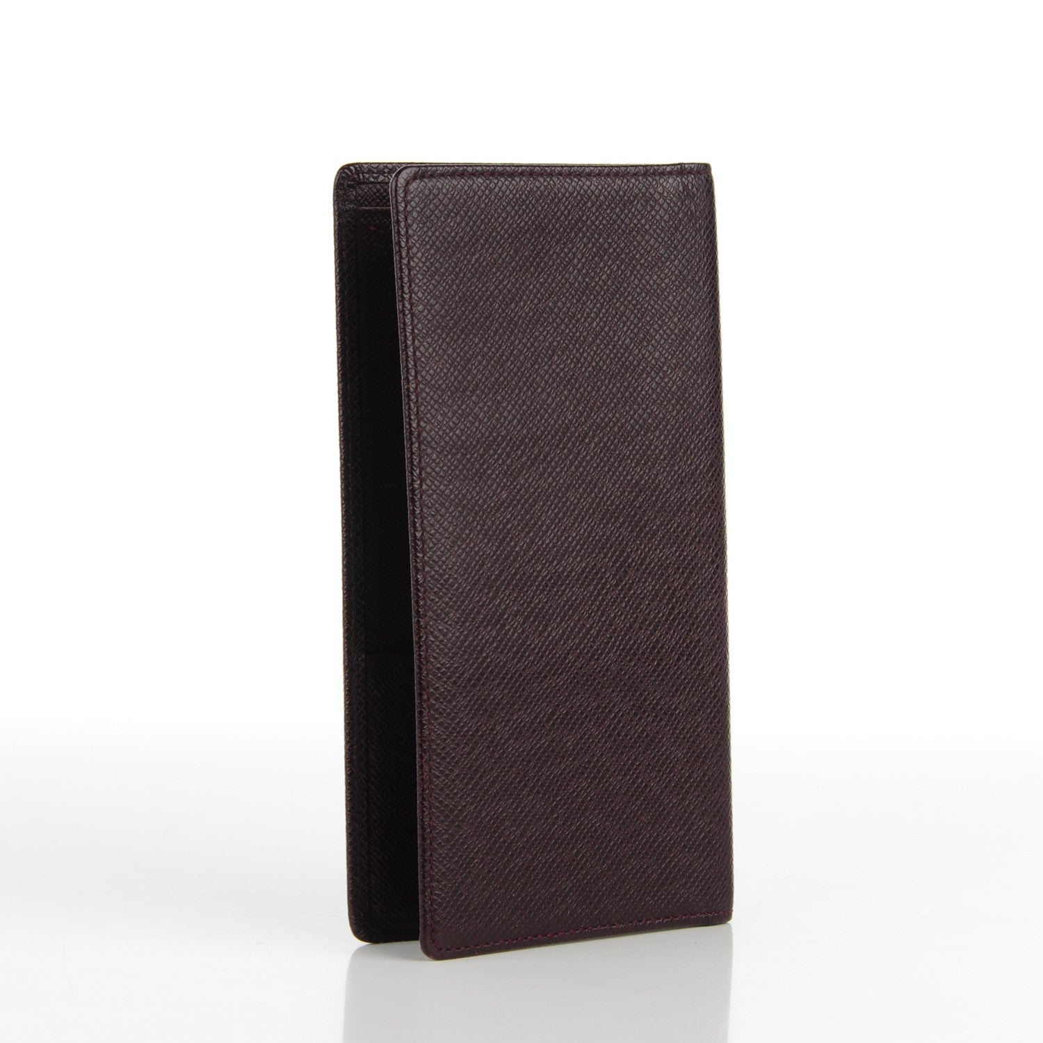 Louis Vuitton Taiga European Checkbook and Card Holder Acajou 3 of 7