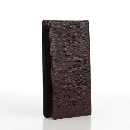 Louis Vuitton Taiga European Checkbook and Card Holder Acajou 3 of 7