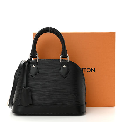 Louis Vuitton Epi Alma BB Black 10 of 10