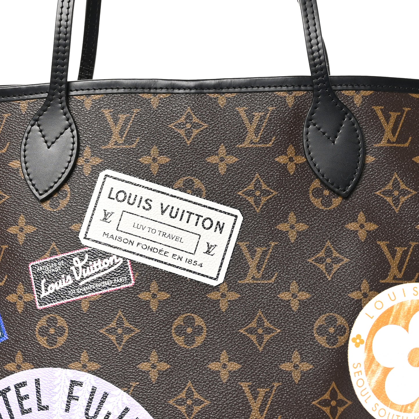 Monogram My LV World Tour Neverfull MM
