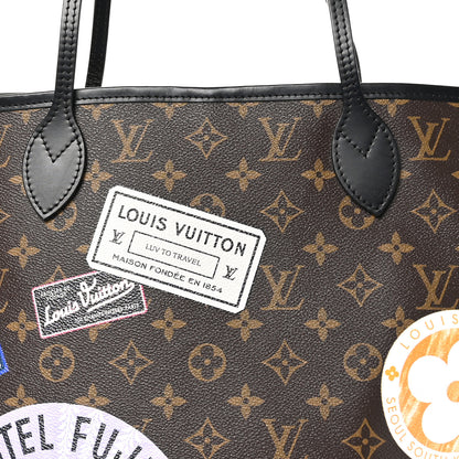 Louis Vuitton Monogram My LV World Tour Neverfull MM 8 of 10