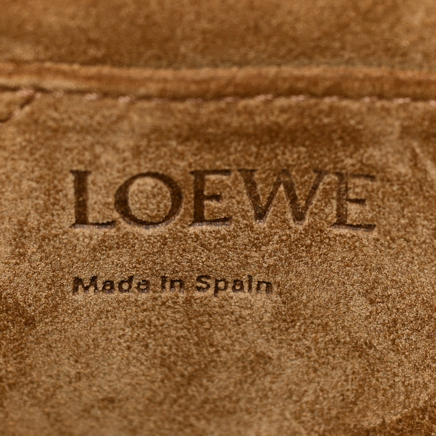 Loewe Grained Calfskin Small Missy Bag Sand 6 of 12