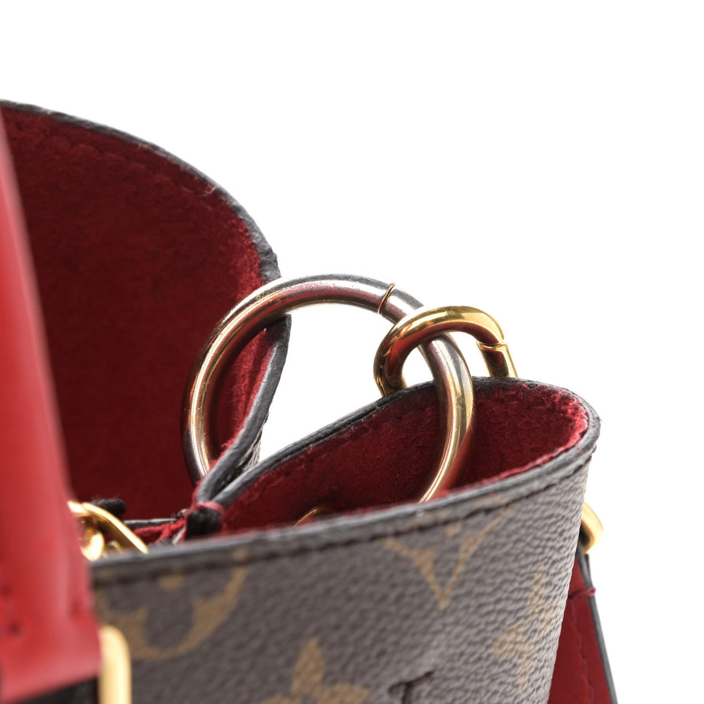 Monogram Flower Tote Coquelicot
