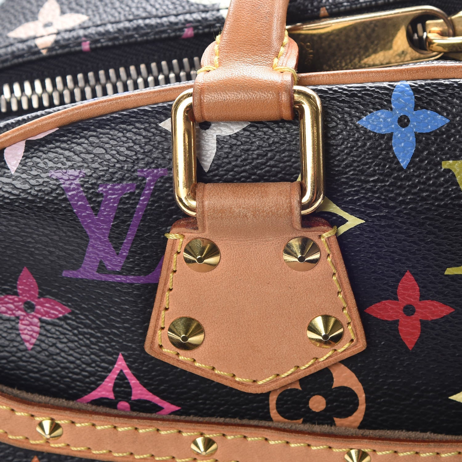 Louis Vuitton Monogram Multicolor Trouville Black 12 of 18