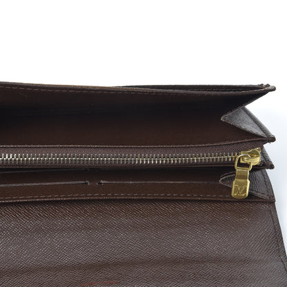 Louis Vuitton Damier Ebene Sarah Wallet 4 of 9