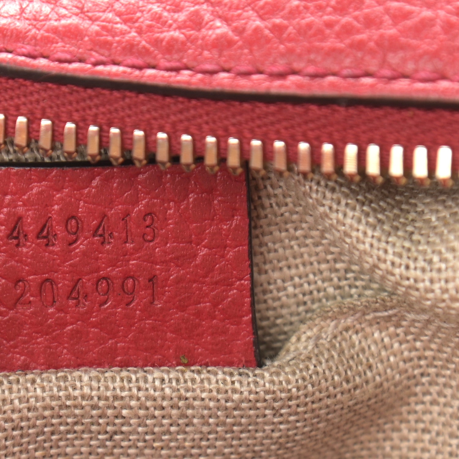 Gucci Monogram Mini Bree Messenger Bag Red 7 of 12
