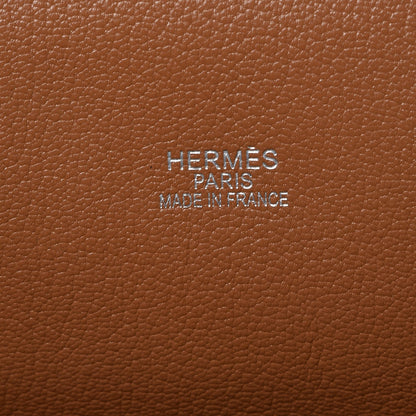 Hermes Taurillon Clemence Jypsiere 34 Gold 6 of 8