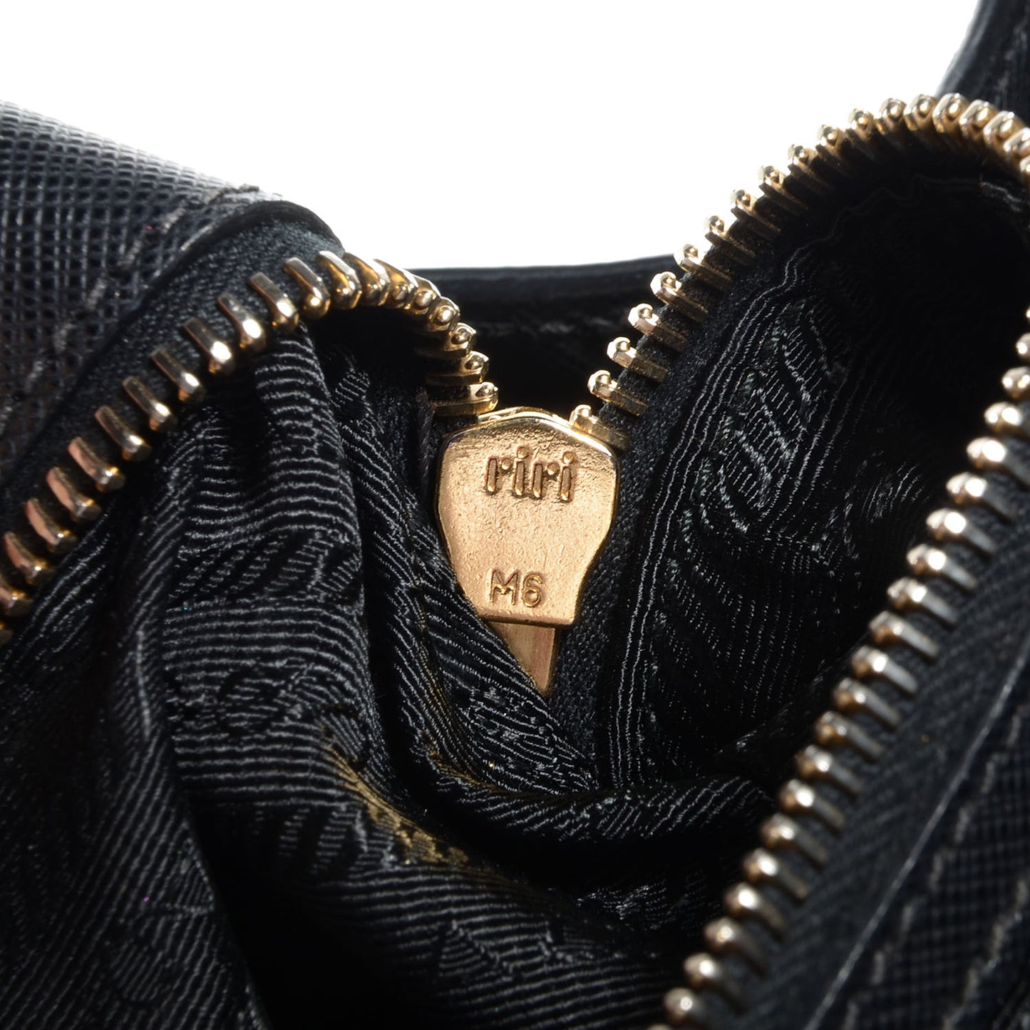 Saffiano Lux Large Double Zip Tote Nero Black