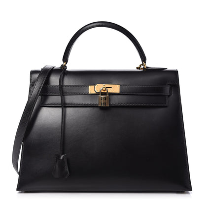 Hermes Box Kelly Sellier 32 Black 1 of 12
