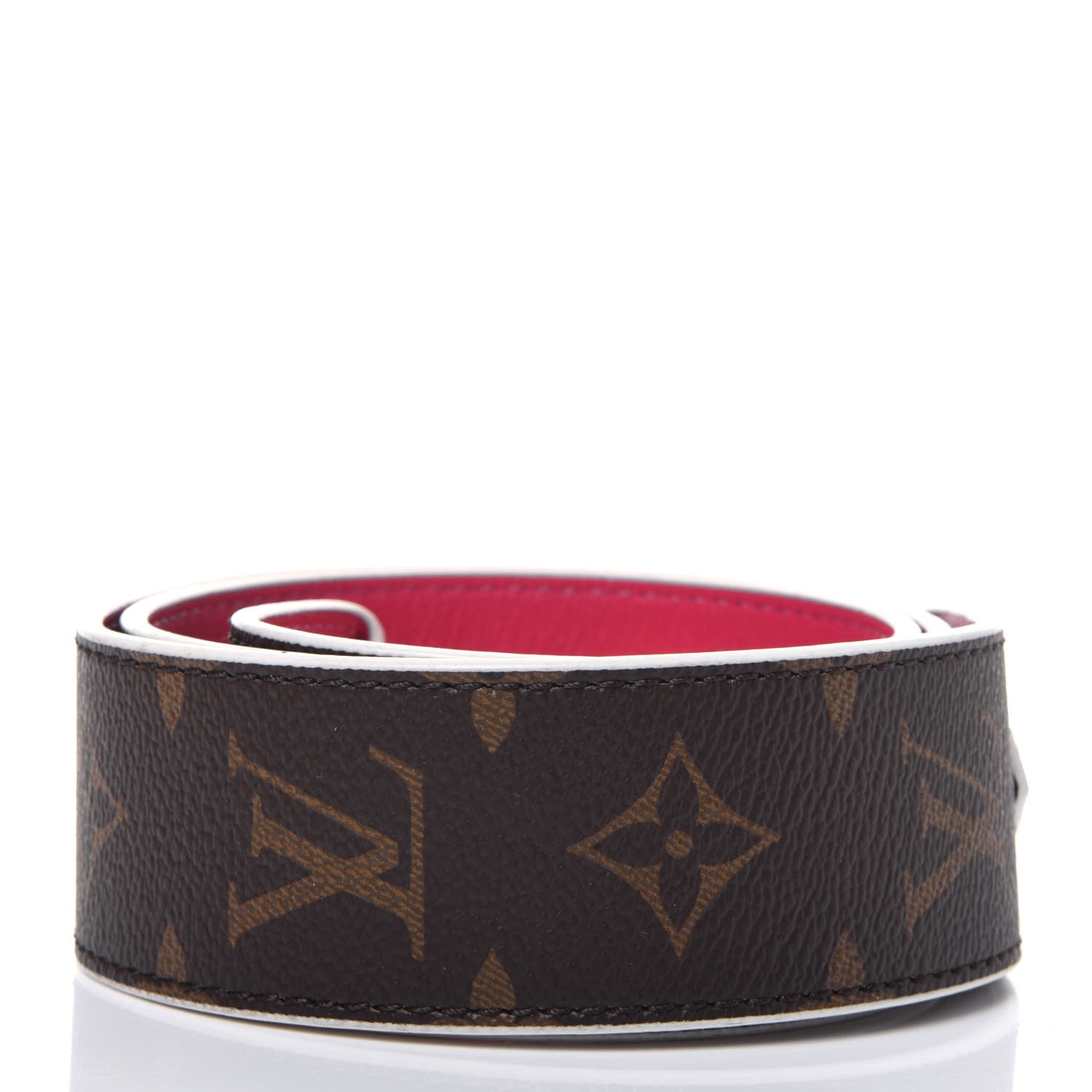 Louis Vuitton Monogram Bandouliere Shoulder Strap Hot Pink 2 of 6