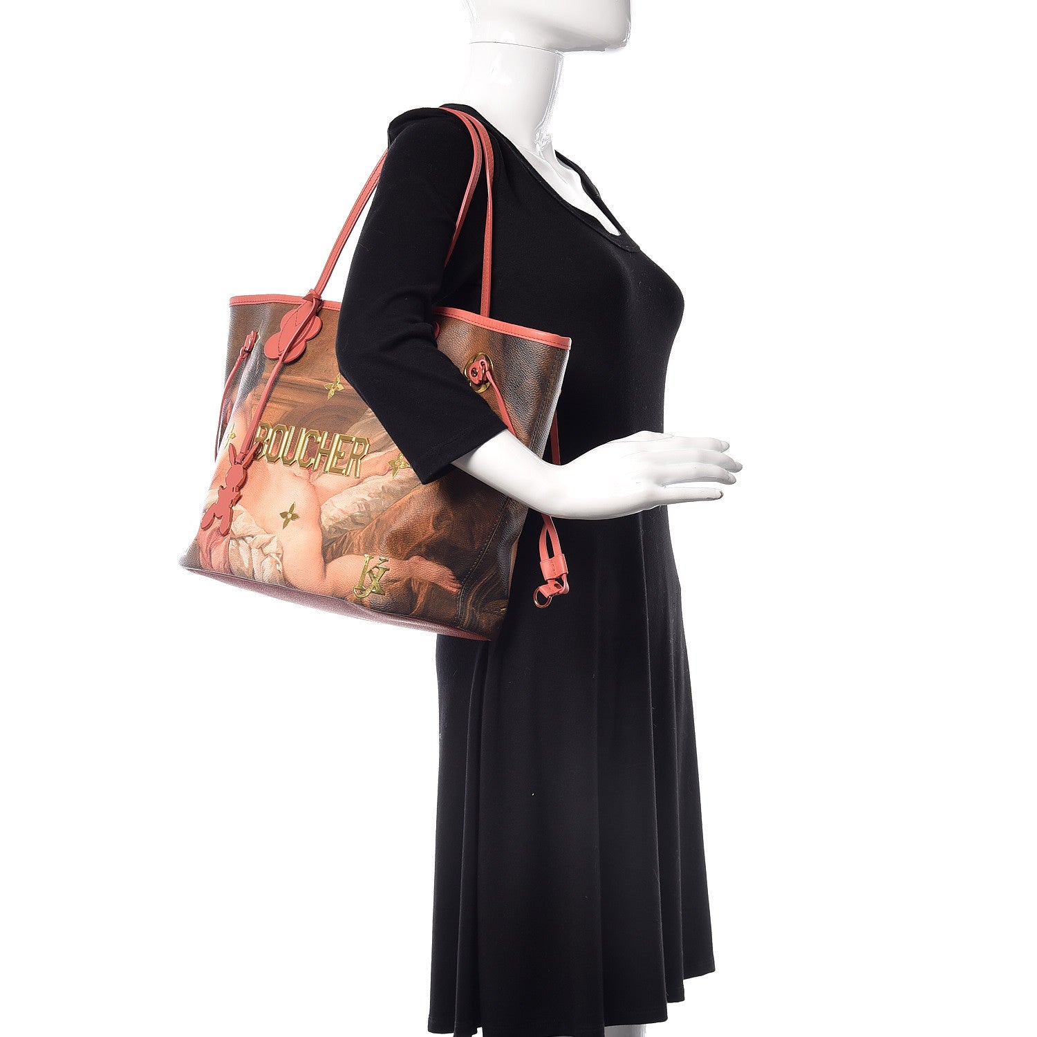 Louis Vuitton Masters Jeff Koons Boucher Neverfull MM 2 of 12