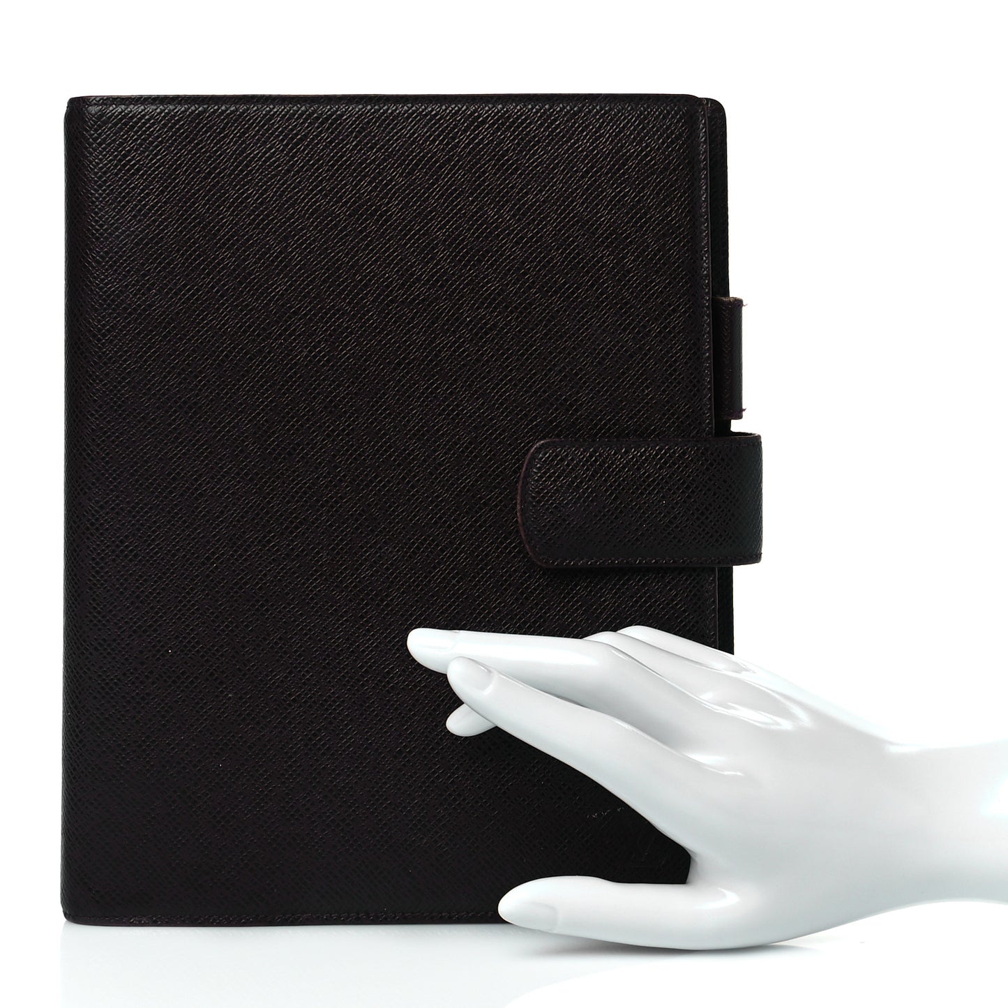 Taiga Large Ring Agenda Cover Acajou