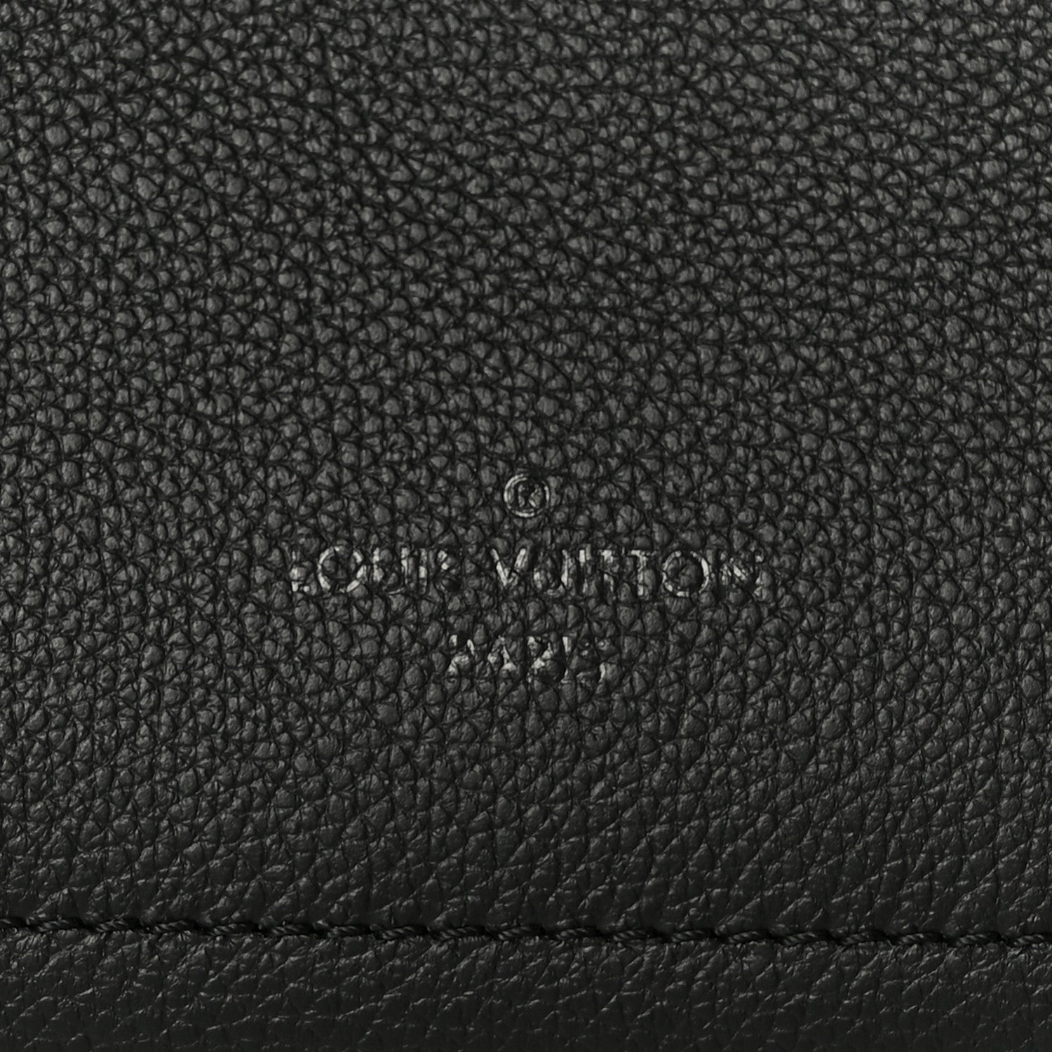 Louis Vuitton Calfskin Lockme Ever BB Black 9 of 12