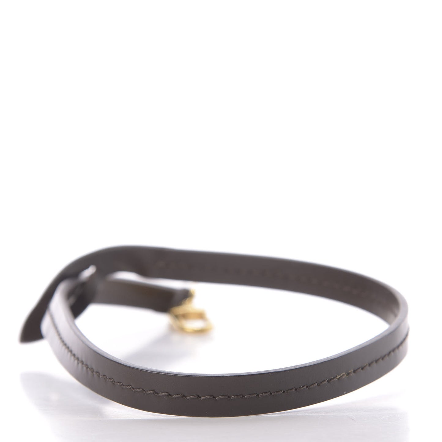 Calfskin Pochette Accessories Strap Brown