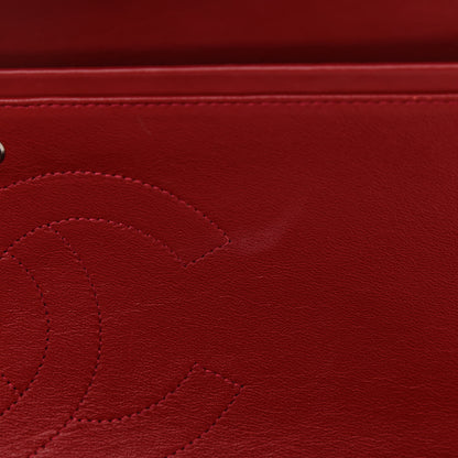 Chanel Patent Quilted Maxi Double Flap Red 11 of 11