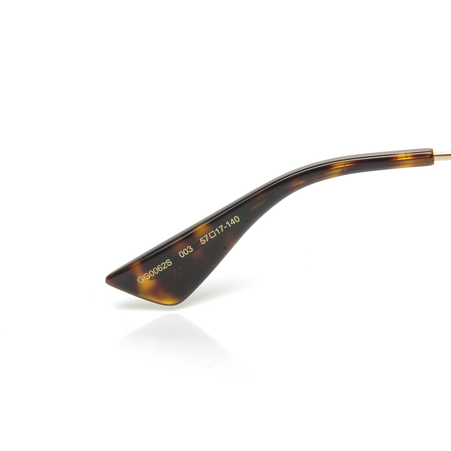 Web Aviator Sunglasses GG0062S Green Red