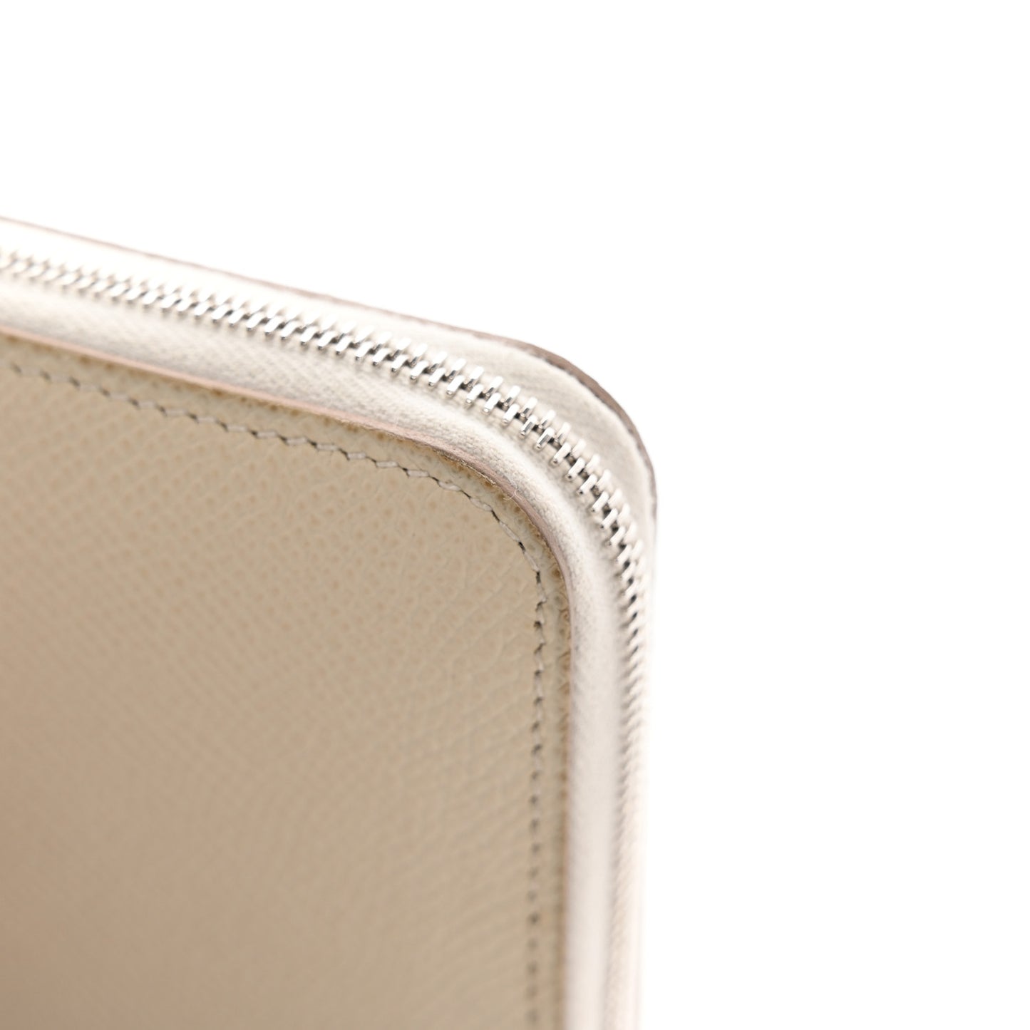 Epsom Silk'In Compact Wallet Craie Caban Jaune Ambre
