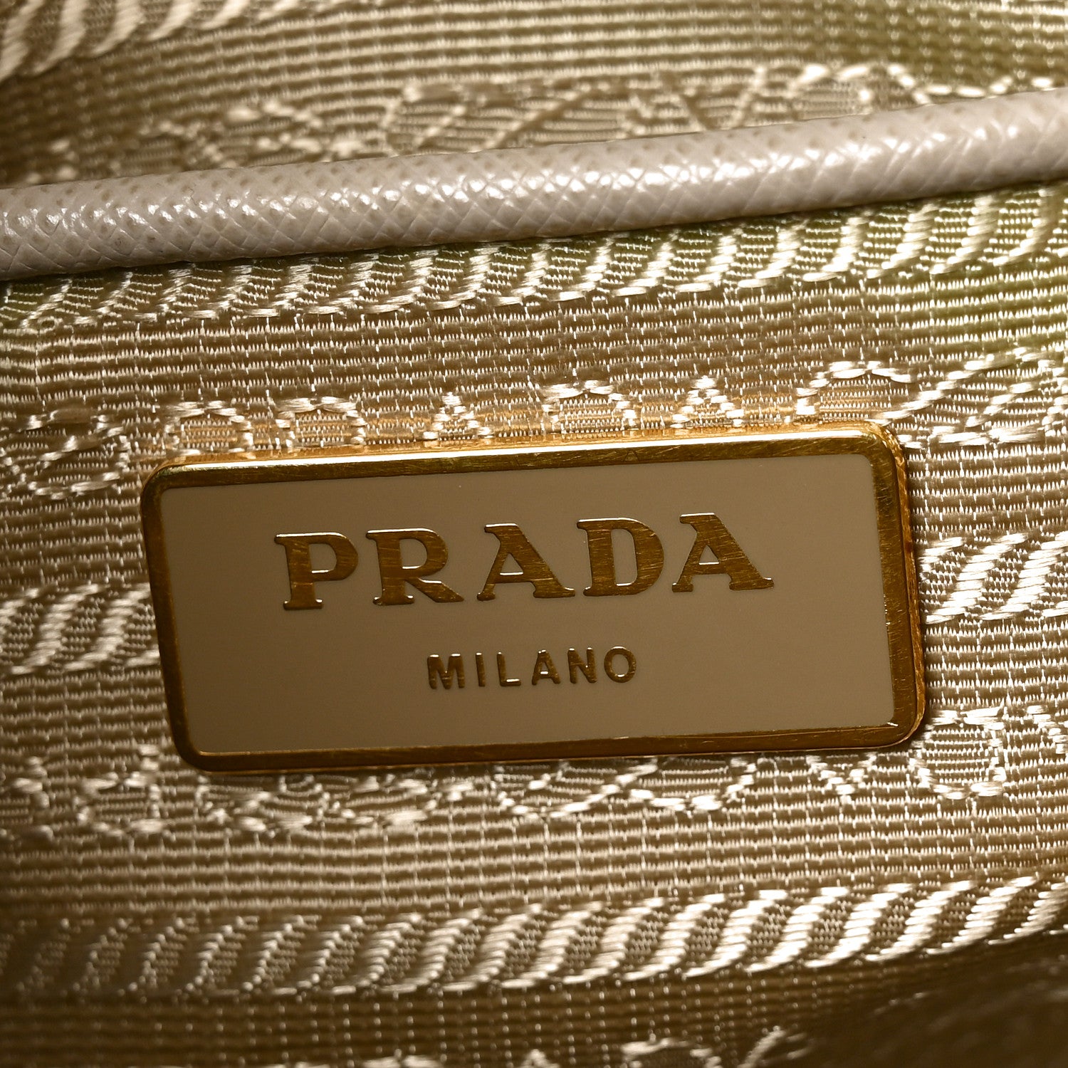 Prada Saffiano Lux Promenade Tote Argilla 6 of 9