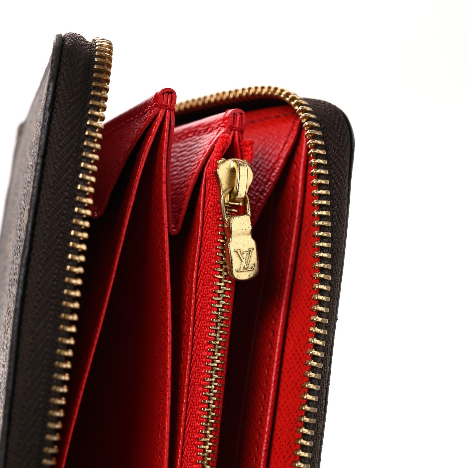 Louis Vuitton Monogram Zippy Wallet Coquelicot 9 of 11