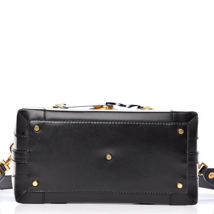 Versace Vitello 90's Vintage Logo Bag Black 14 of 15