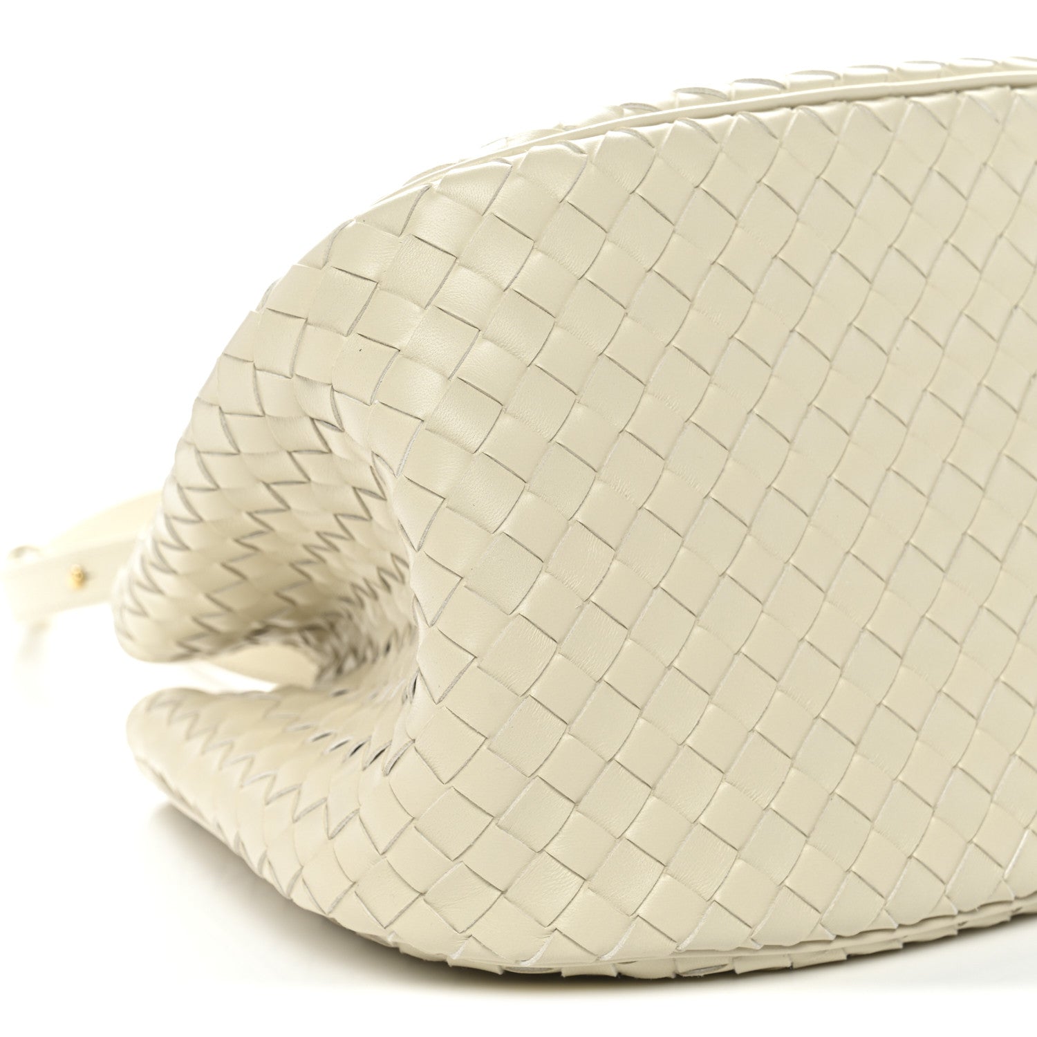 Bottega Veneta Nappa Intrecciato Basket Bag Sea Salt 9 of 11
