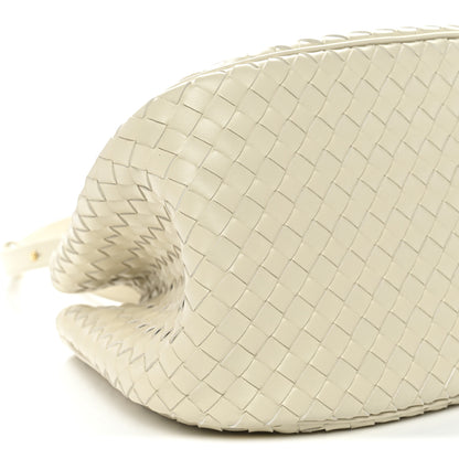 Bottega Veneta Nappa Intrecciato Basket Bag Sea Salt 9 of 11