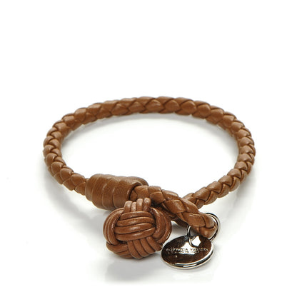 Bottega Veneta Nappa Intrecciato Bracelet Camel 1 of 6