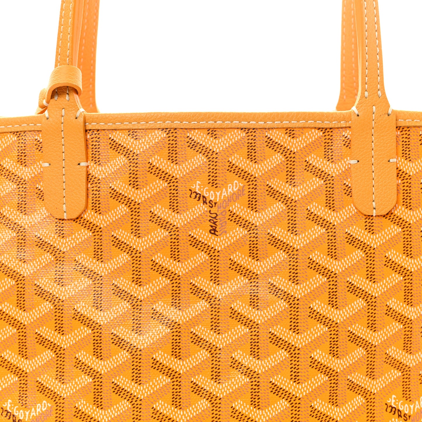Goyardine Saint Louis PM Yellow